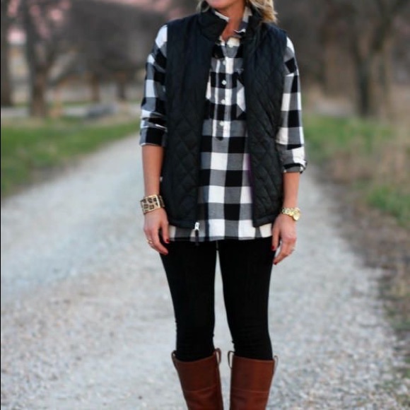 J.Crew Buffalo print button up - Picture 2 of 3